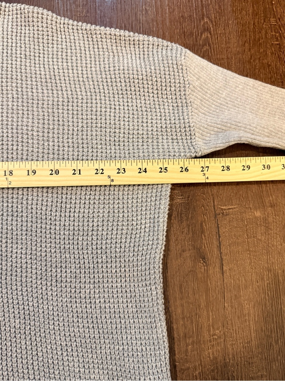 Michael Kors Light Gray Ribbed Turtleneck Sweater Size L - Picture 9 of 11